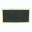 ASSEMBLED 9-1/8" WOOD FRAME PLASTIC FOUNDATION